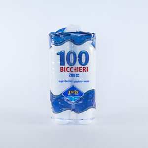 BICCHIERI BIANCHI MONOUSO 200CC 100pz