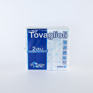 TOVAGLIOLI PAPERBLU 38x38 2veli 50pz