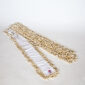 FRANGE IN COTONE CON LACCI 100cm 2pz